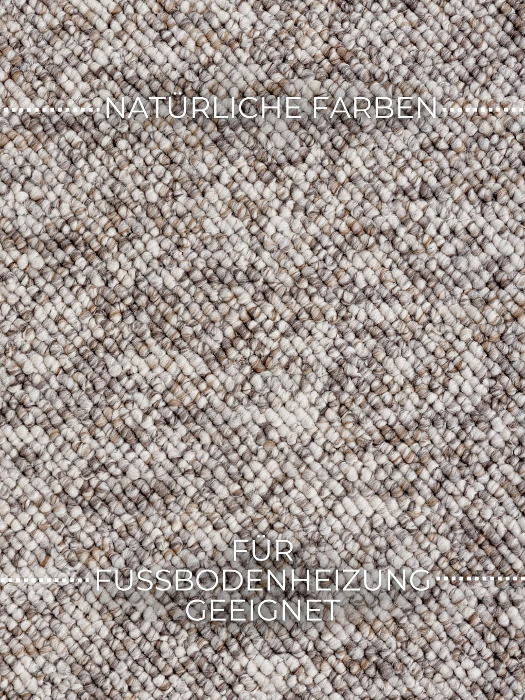 ELLE DECORATION Teppich Rocco | Braun