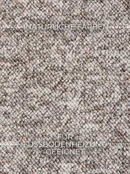 ELLE DECORATION Teppich Rocco | Braun
