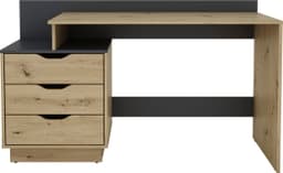 byLIVING Schreibtisch Bern | Holztöne