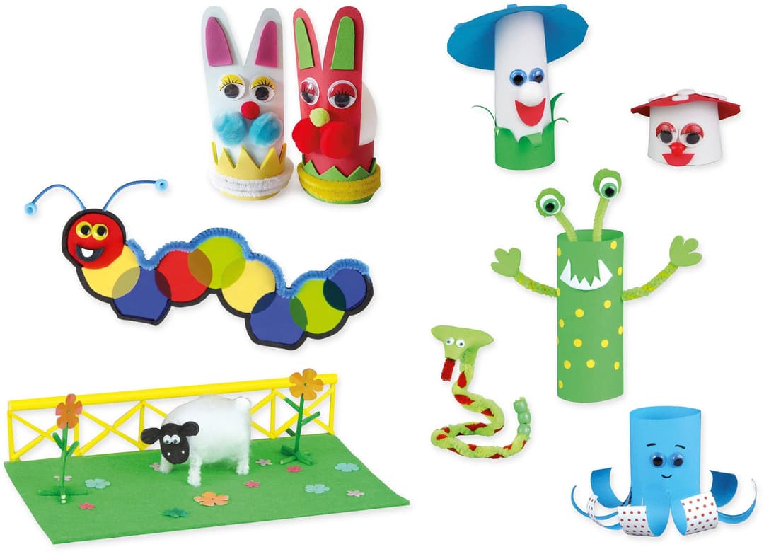 Lena Kreativset Bastelkoffer Premium | Mehrfarbig