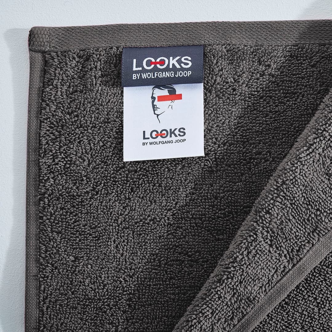 LOOKS by Wolfgang Joop Handtuch | Grau