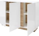 Home affaire Sideboard CLAiR Sideboard 52 | Weiß 4