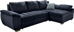 Jockenhöfer Gruppe Ecksofa Alster L-Form | Blau