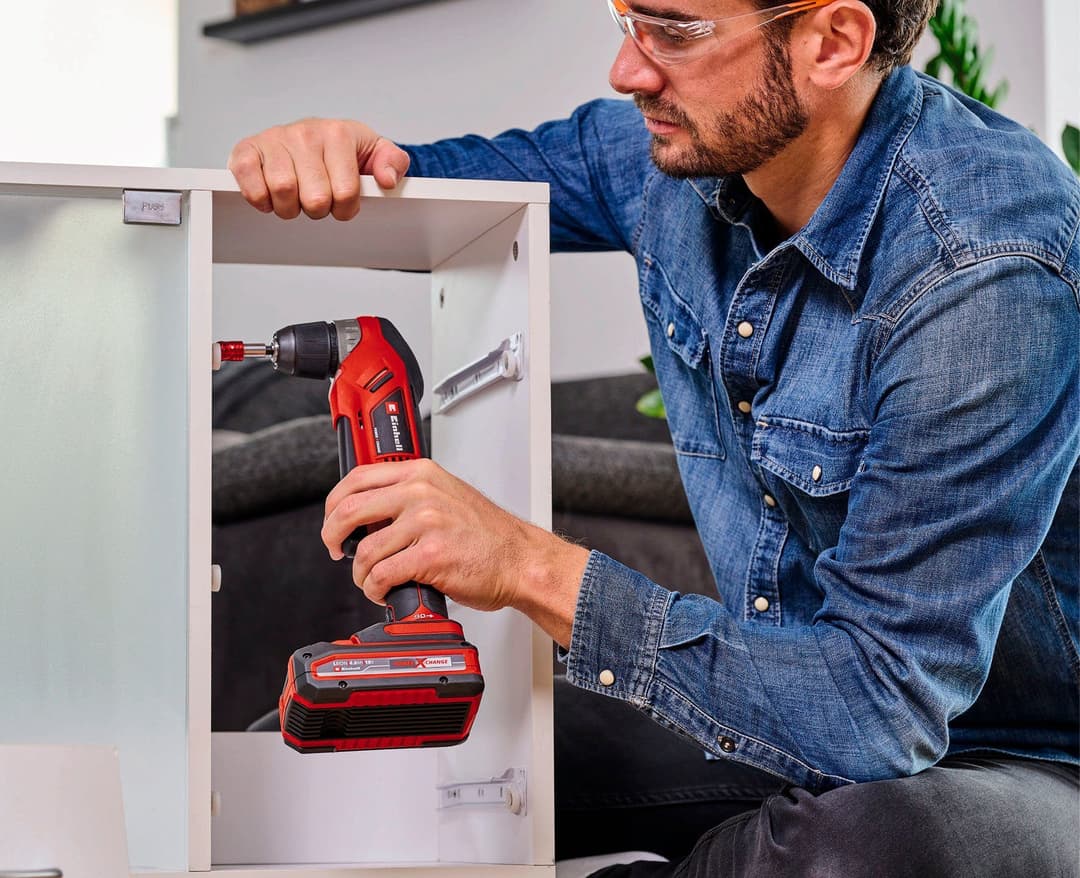 Einhell Akku-Winkelbohrmaschine TE-AD 18 Li - Solo | Rot