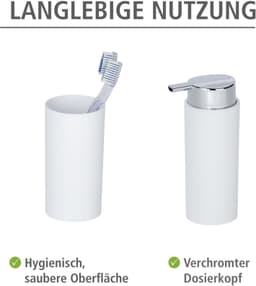 WENKO Badaccessoire-Set Calvo | Weiß