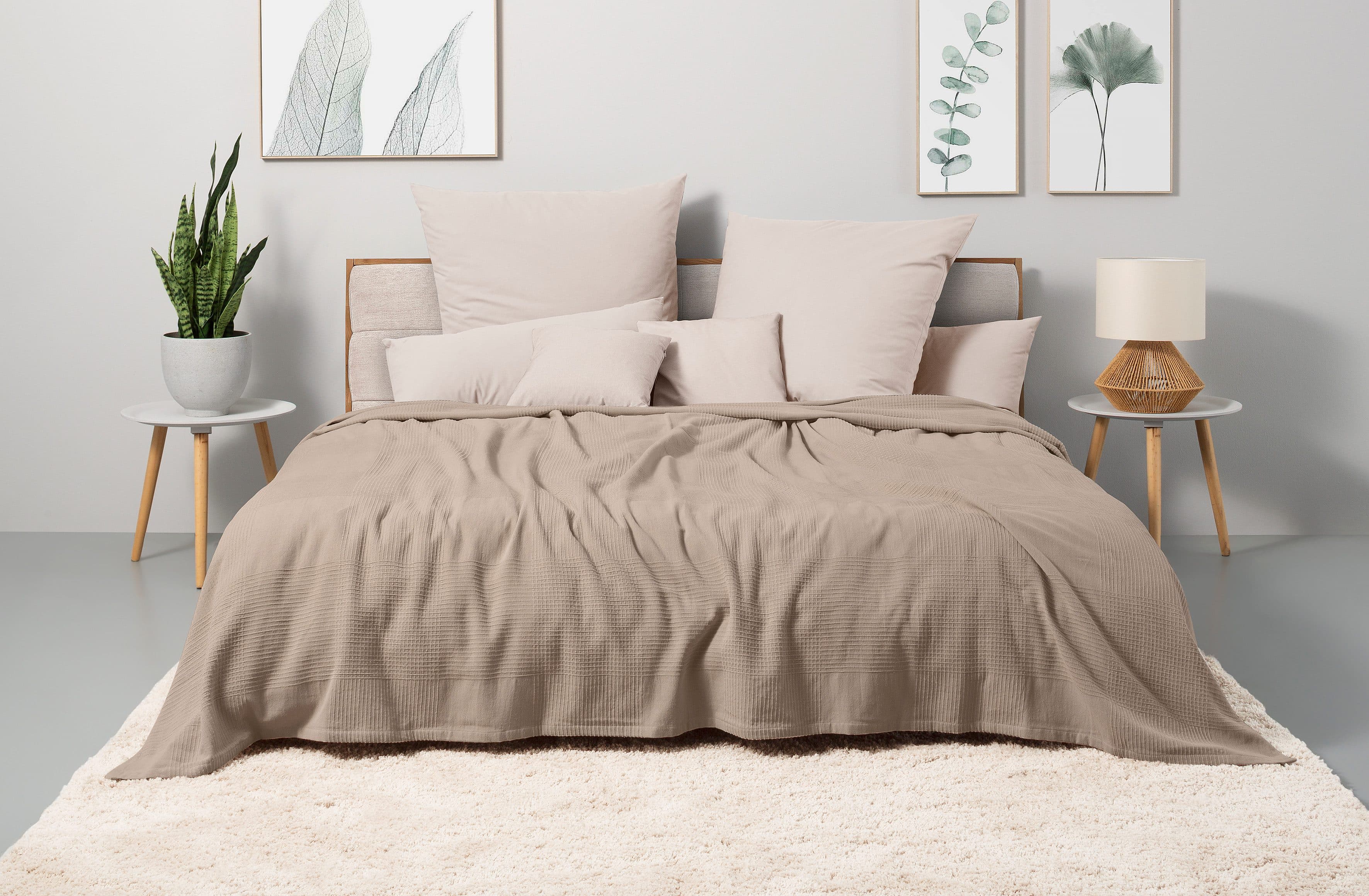 OTTO home Tagesdecke Mira | Beige