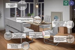 OTTO home Eckbank Rab | Grau