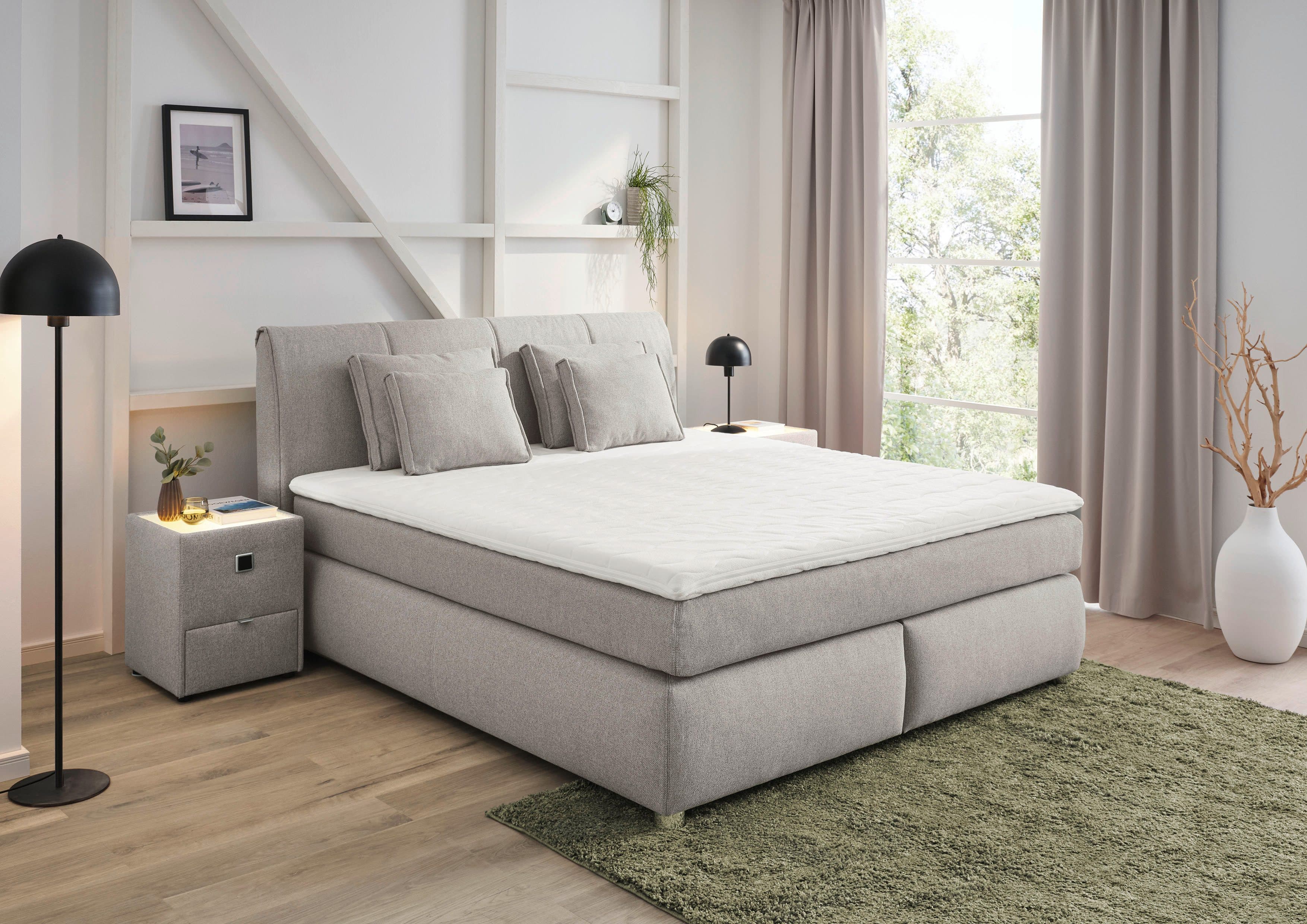 Jockenhöfer Gruppe Boxspringbett Carla | Beige