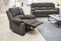 Jockenhöfer Gruppe Sessel Dakota | Grau