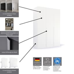 rauch PURISMA Drehtürenschrank | Weiß