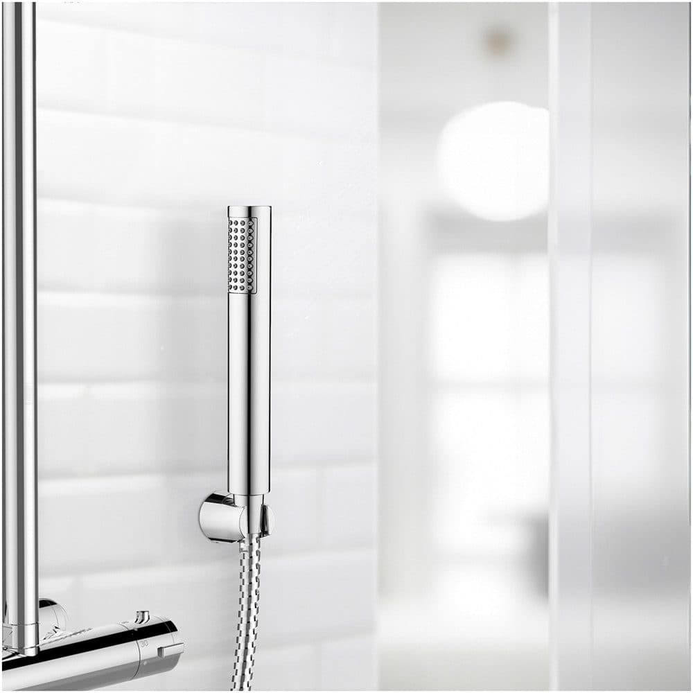 Wenko Basic Line Handbrause Set | Silber