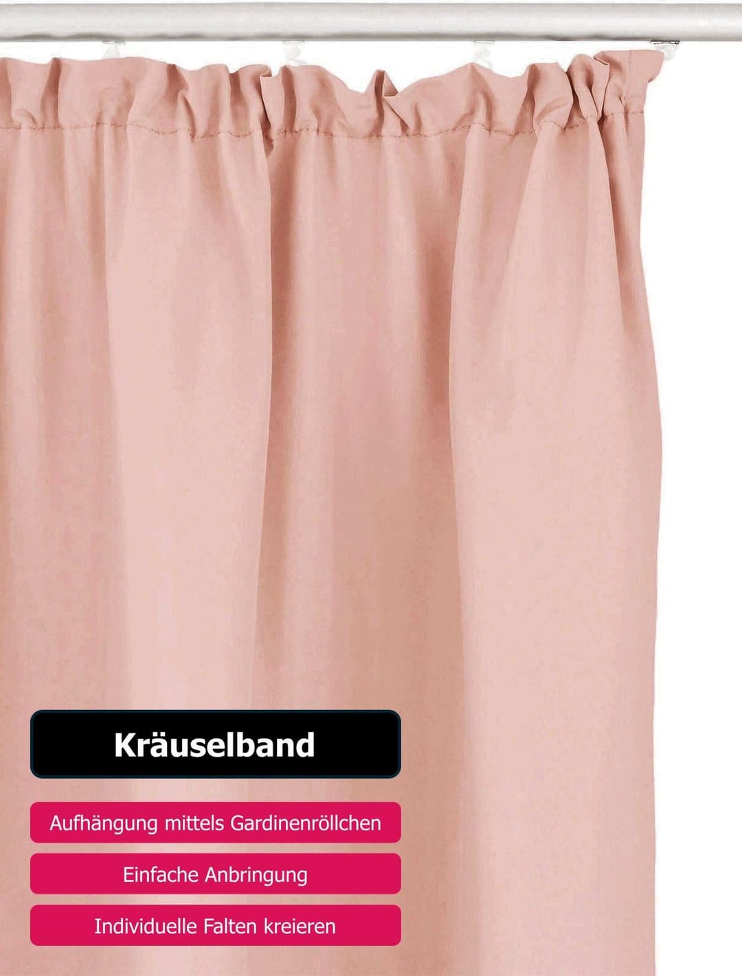 OTTO home Vorhang Raja | Rosa