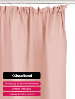 OTTO home Vorhang Raja | Rosa