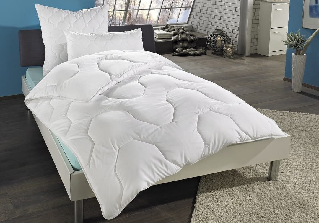 Beco Microfaserbettdecke Wellness XXL | Weiß