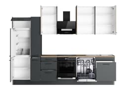 OPTIFIT Küchenzeile Fiona | Braun