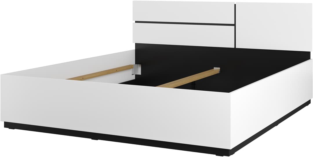 OTTO home Bett Cross | Weiß