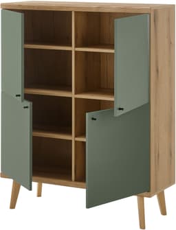 Home affaire Highboard MAVAS | Holztöne