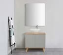 welltime Lund Waschbeckenunterschrank | Grau 3