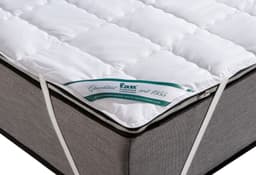 Matratzenauflage TENCEL™ fan | Weiß