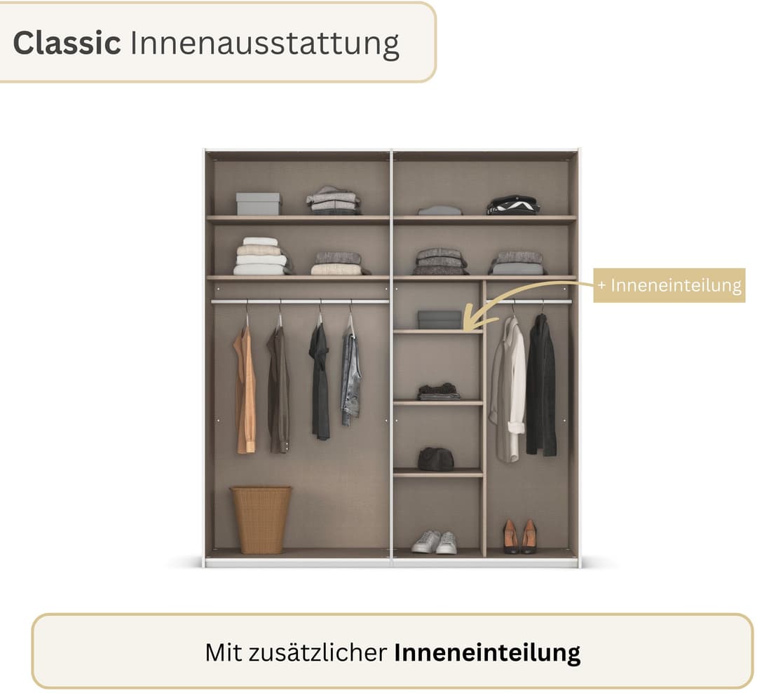 rauch MONTCLAR Kleiderschrank | Beige