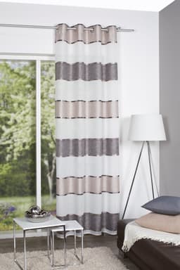 HOME WOHNIDEEN Vorhang WALTER | Grau