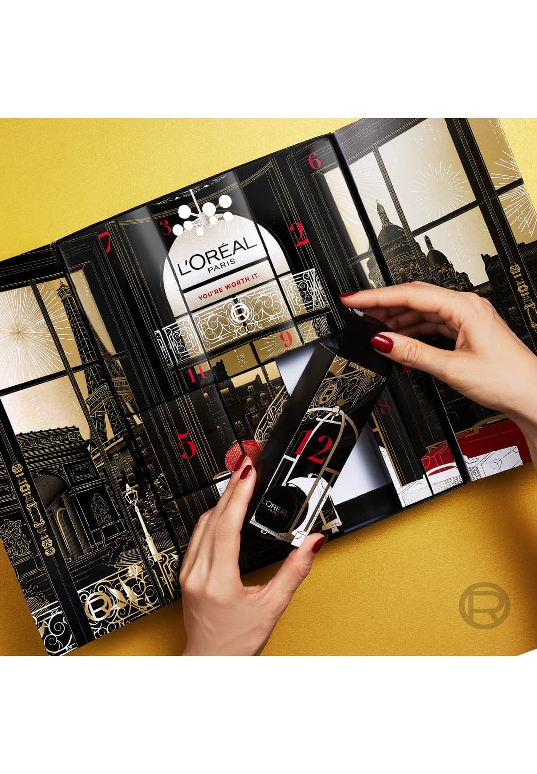 L'ORÉAL PARIS Kosmetik-Adventskalender | Mehrfarbig