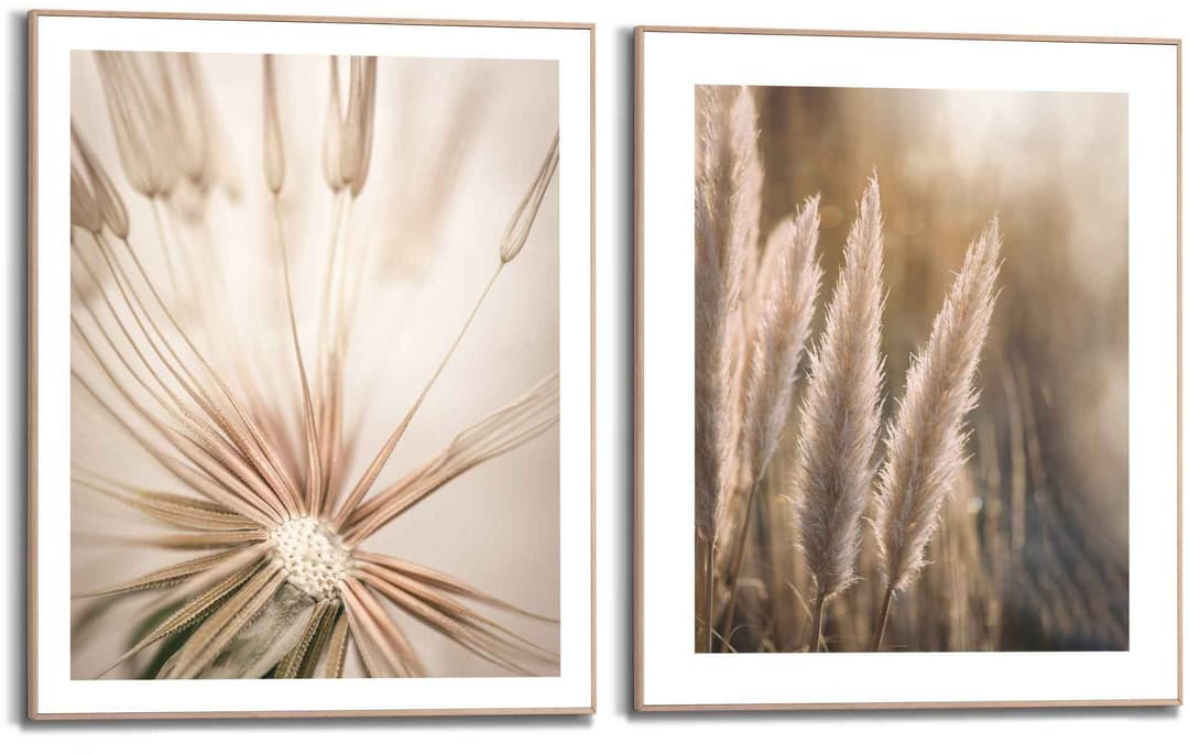 Reinders! Wandbild Natur Botanisch | Beige
