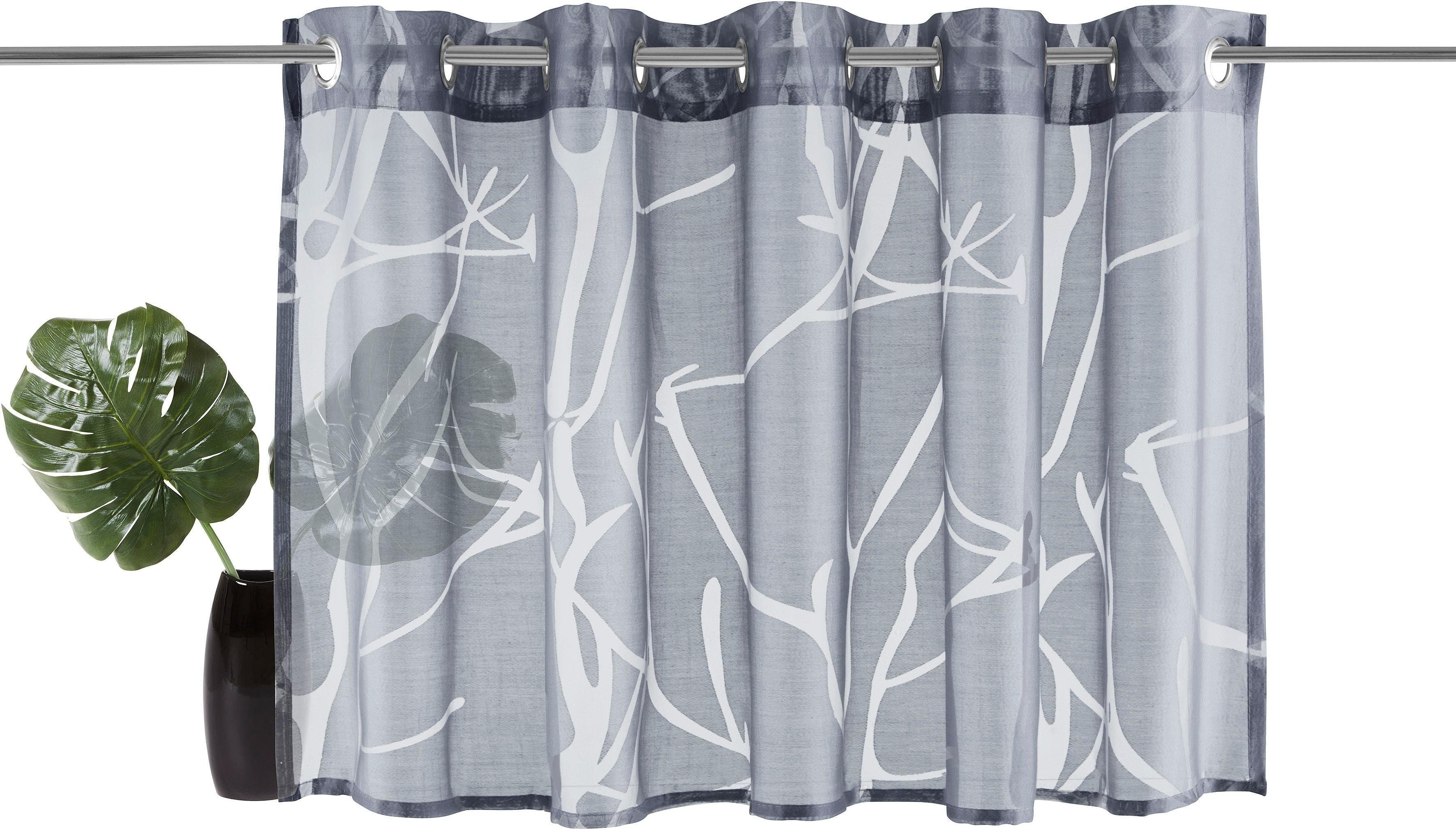 OTTO home Scheibengardine Anna | Grau