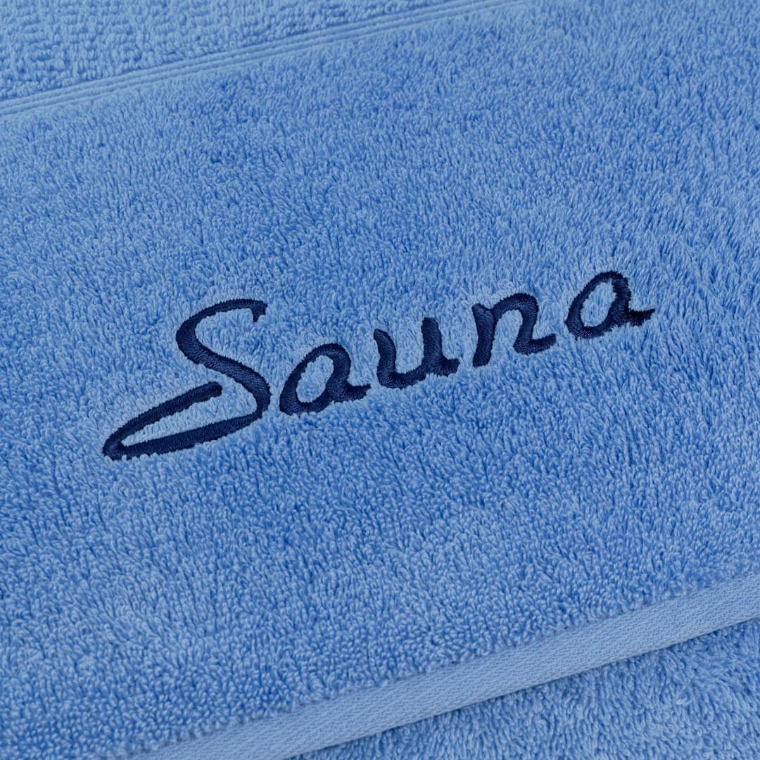 Möve for frottana Saunatuch Pearl | Blau
