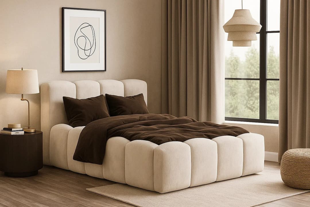Home affaire Polsterbett LHUBERT | Beige