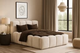 Home affaire Polsterbett LHUBERT | Beige