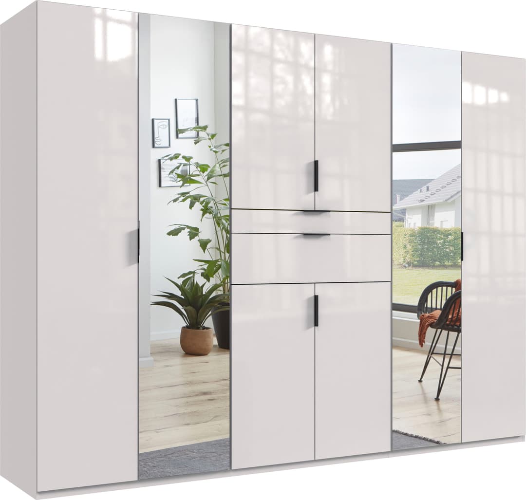 Wimex Drehtürenschrank Moldau | Weiß