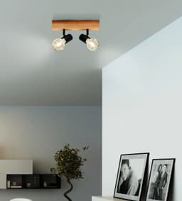 EGLO TOWNSHEND 3 Deckenstrahler | Braun