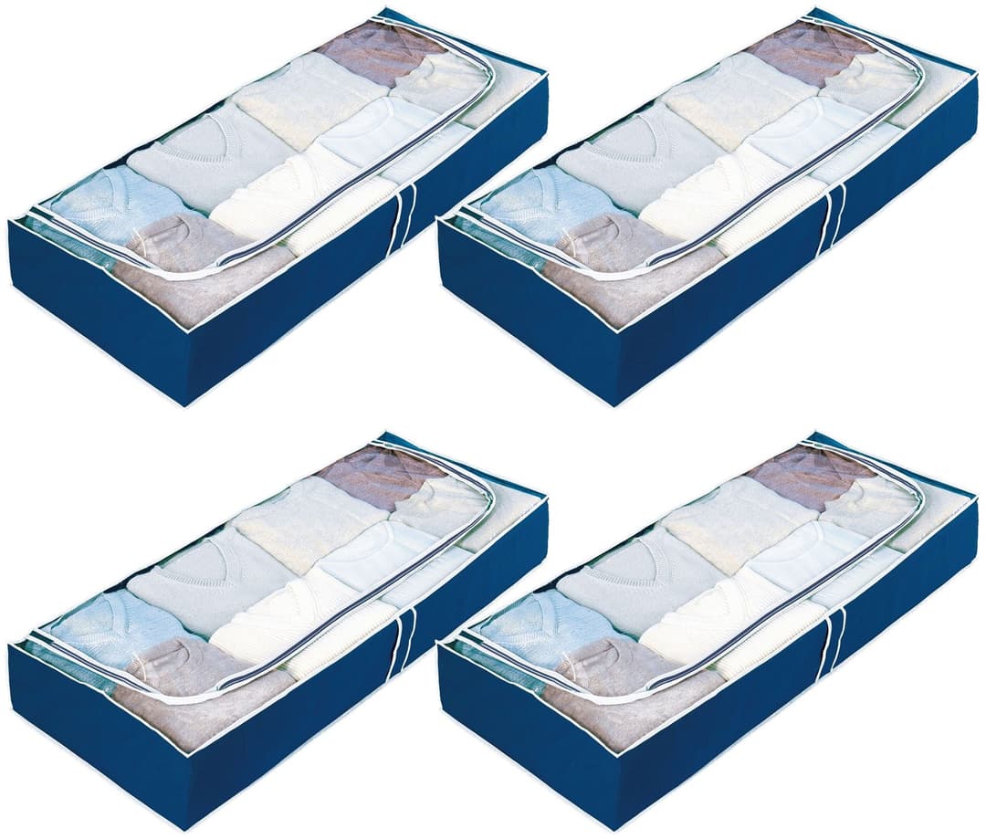 Wenko Unterbettkommode Modell Air | Blau