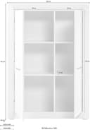 Home affaire Mehrzweckschrank BIANCO | Weiß 4