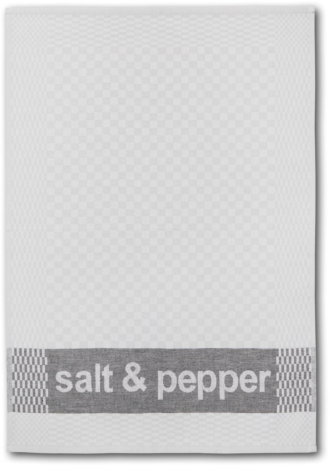 Dyckhoff Geschirrtuch Salt & Pepper | Grau