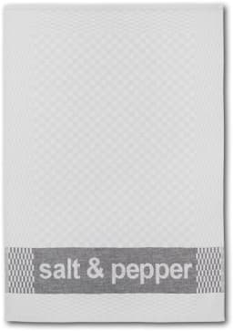 Dyckhoff Geschirrtuch Salt & Pepper | Grau