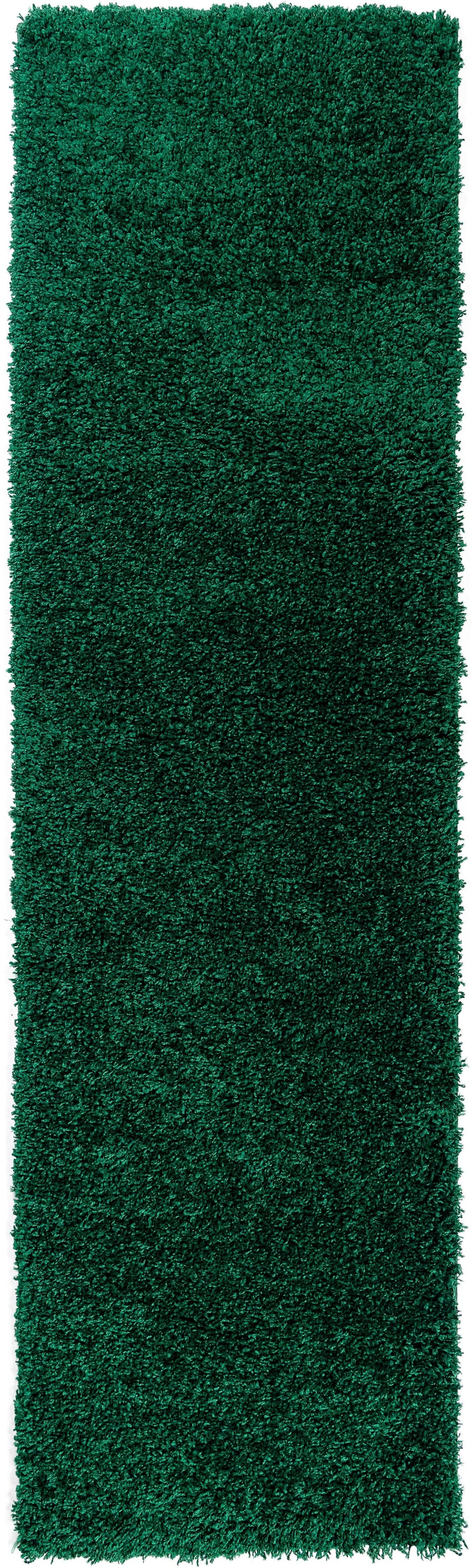 Bruno Banani Läufer Shaggy Soft | Grün