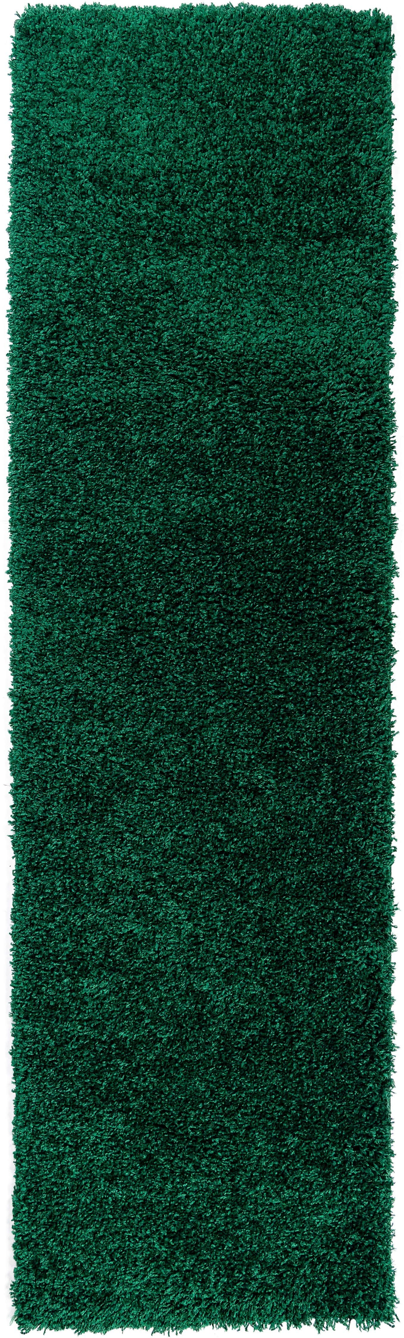Bruno Banani Läufer Shaggy Soft | Grün
