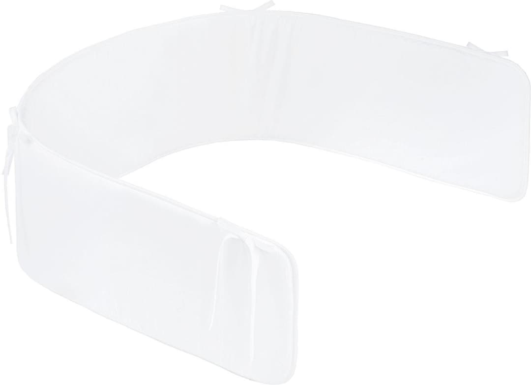 Julius Zöllner Bettnestchen Basic Soft Uni | Weiß
