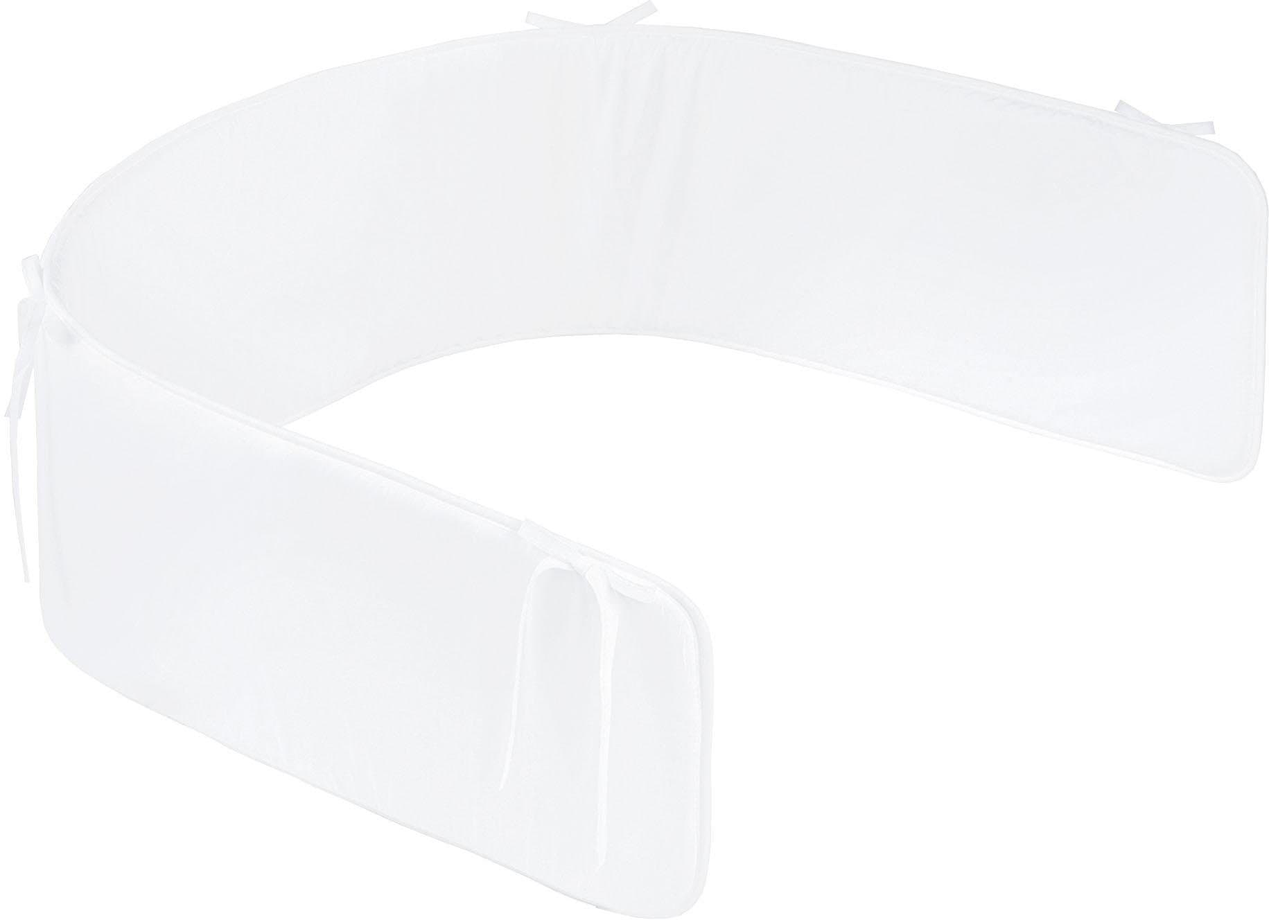 Julius Zöllner Bettnestchen Basic Soft Uni | Weiß