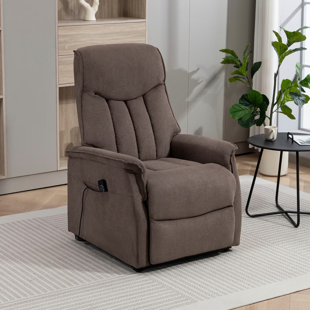 Duo Collection TV-Sessel Aurora XXL | Braun