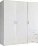Schlafkontor Drehtürenschrank Harry | Weiß 2