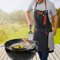 GEFU Grillschürze BBQ | Schwarz