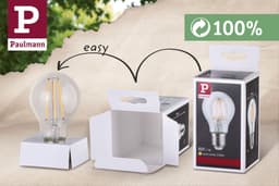 Paulmann LED-Leuchtmittel 3er Set 4,7 W AGL E27 gold | Gold