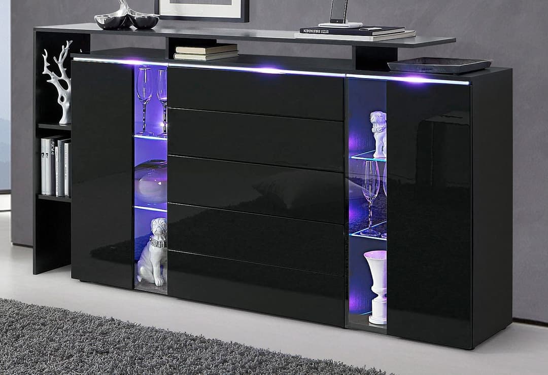 Home affaire LED Glaskantenbeleuchtung | Mehrfarbig