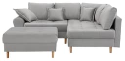 Home affaire Ecksofa Rice L-Form | Grau