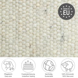 OTTO home Wollteppich Greith | Beige