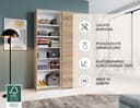 Schlafkontor Schwebetürenschrank Heimo | Holztöne 4