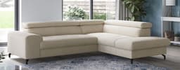 COTTA Ecksofa Aura L-Form | Beige